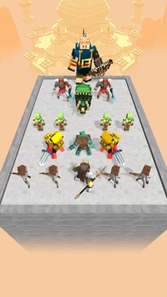 Dinosaur Merge: Block Fighting 1.2.9 Screenshot