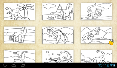 Dinosaurs Coloring 1.1.1 Screenshot