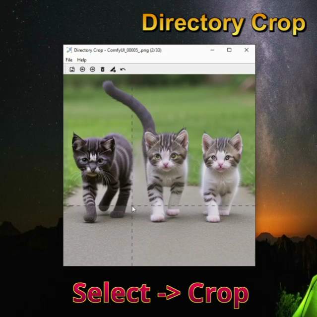 Directory Crop For Mac 1.2 Screenshot