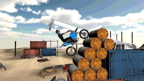 Dirt Motor-Bike Game: Stunt Challenge 1.3 Screenshot