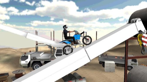 Dirt Motor-Bike Game: Stunt Challenge 1.3 Screenshot