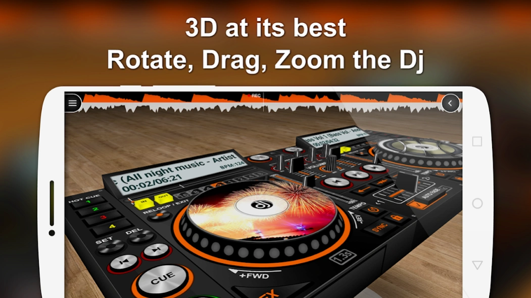 DiscDj 3D Music Player - 3D Dj 12.2.0s Screenshot