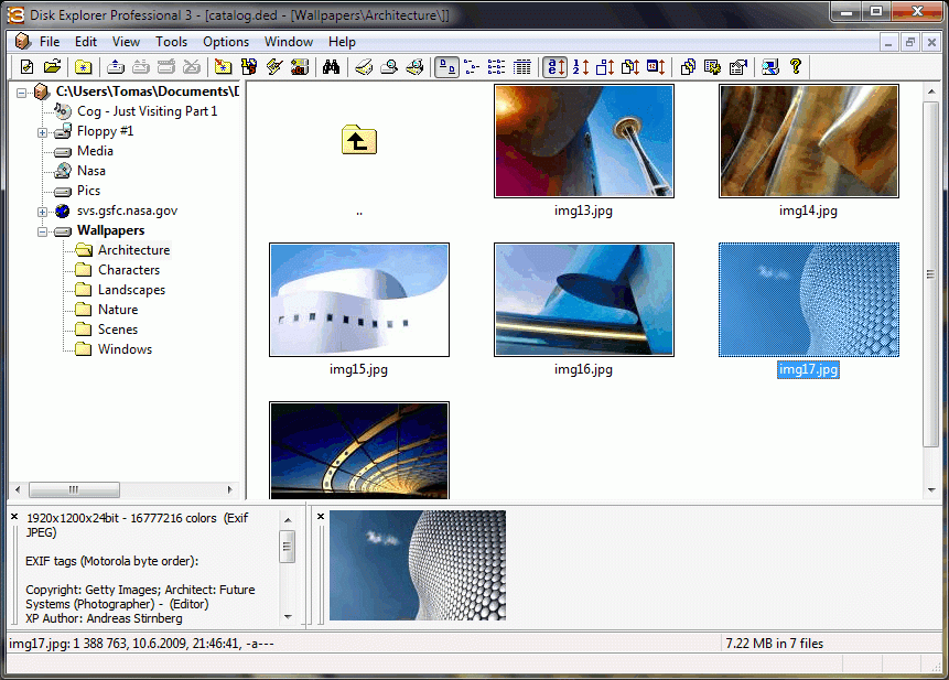 Disk Explorer Professional 3.70 Screenshot