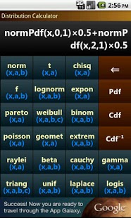 Distribution Calculator 1.2 Screenshot