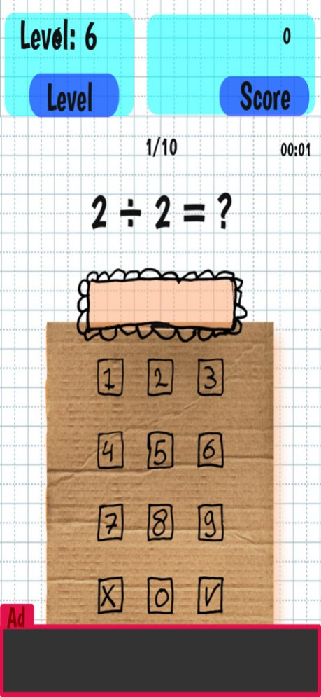 Division Tables Math 2511.01.01 Screenshot