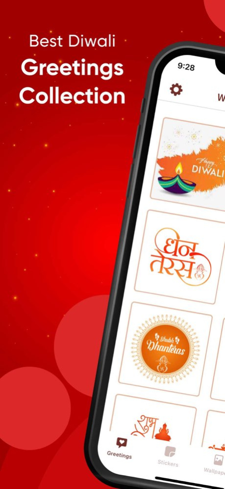 Diwali Greeting Cards & Wishes 10.0 Screenshot