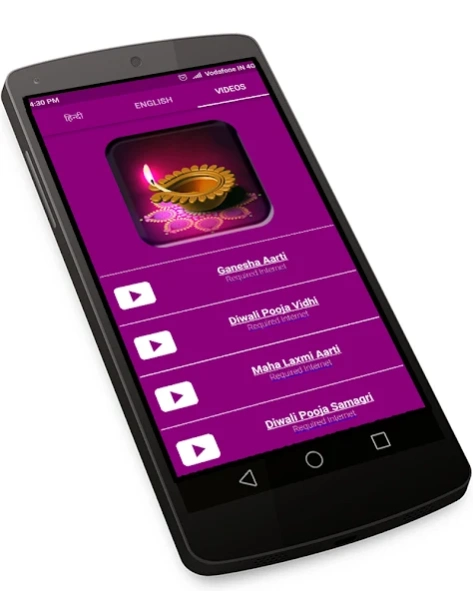 Diwali Pooja Vidhi Hindi Wishe  Screenshot