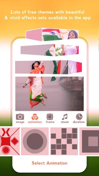Independence Day Video Maker 1.23 Screenshot