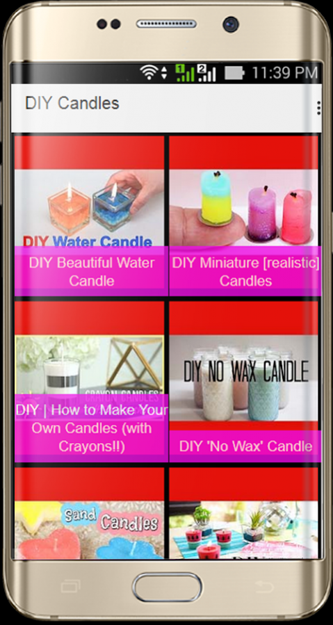 DIY Candles 1.2 Screenshot