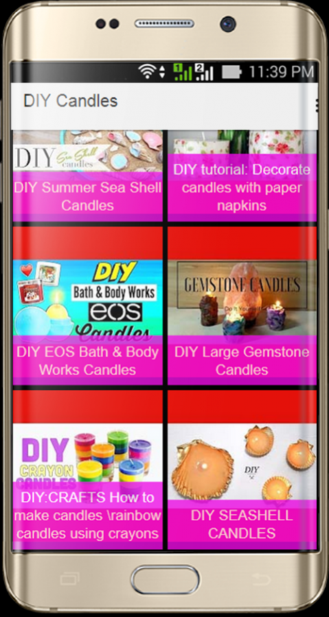 DIY Candles 1.2 Screenshot