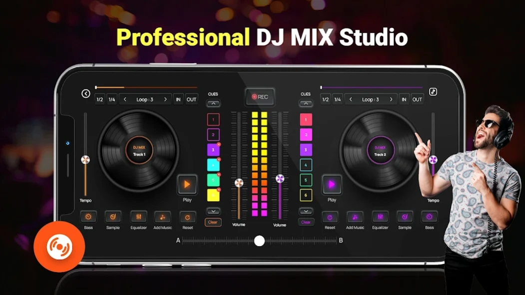 DJ Music Mixer - DJ Remix 2.3 Screenshot
