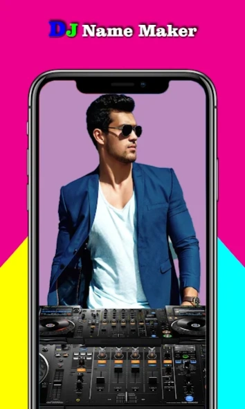 DJ Name Mixer app  Screenshot