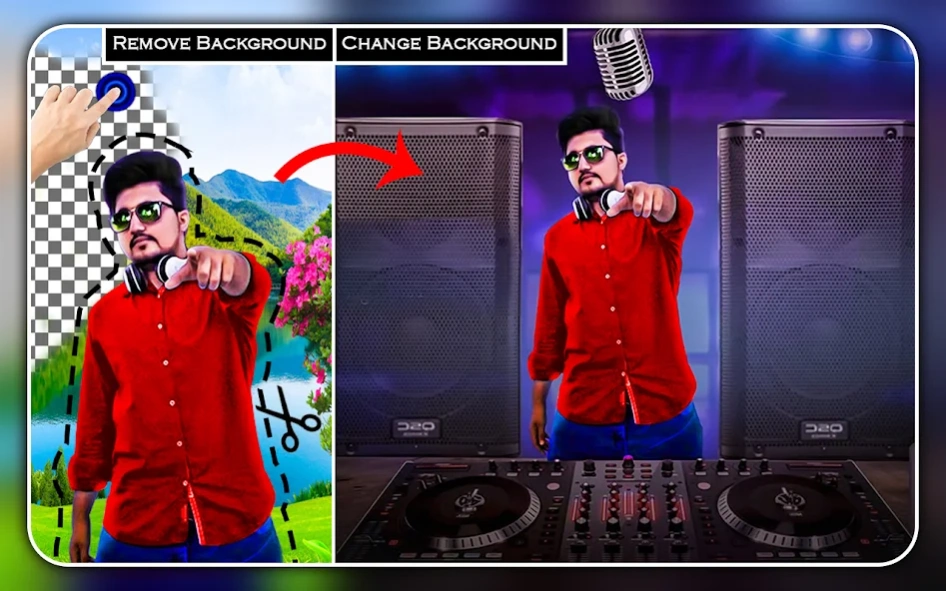 DJ Photo Editor-Dj PhotoFrames  Screenshot