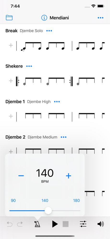 DjembeTime 1.1 Screenshot