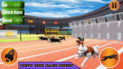 Dog Racer Simulation 2017  Screenshot