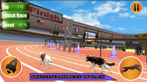 Dog Racer Simulation 2017  Screenshot
