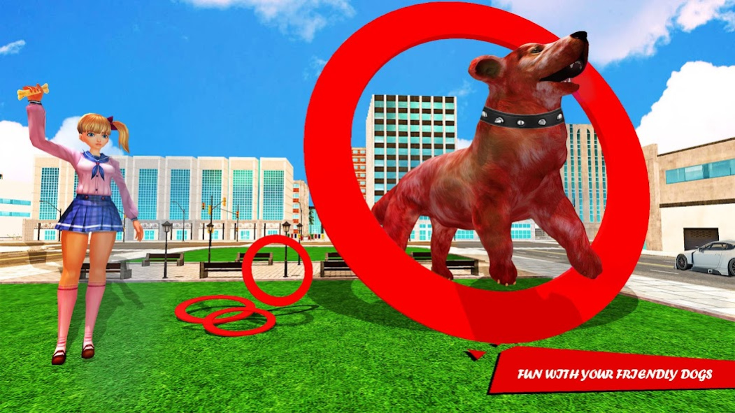 Dog Simulator - Big Red Dog 1 Screenshot