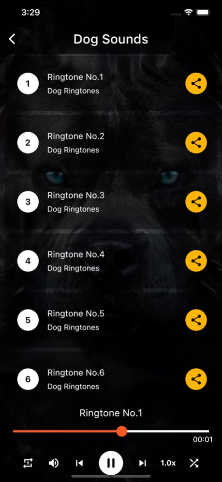 Dog Sounds Ringtones  Screenshot