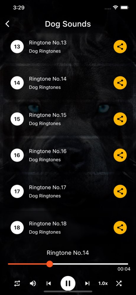 Dog Sounds Ringtones  Screenshot
