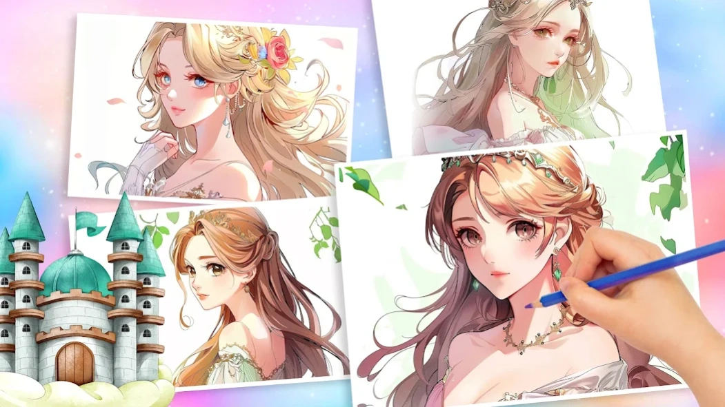 Doll Drawing - Coloring Book 2.5 Screenshot