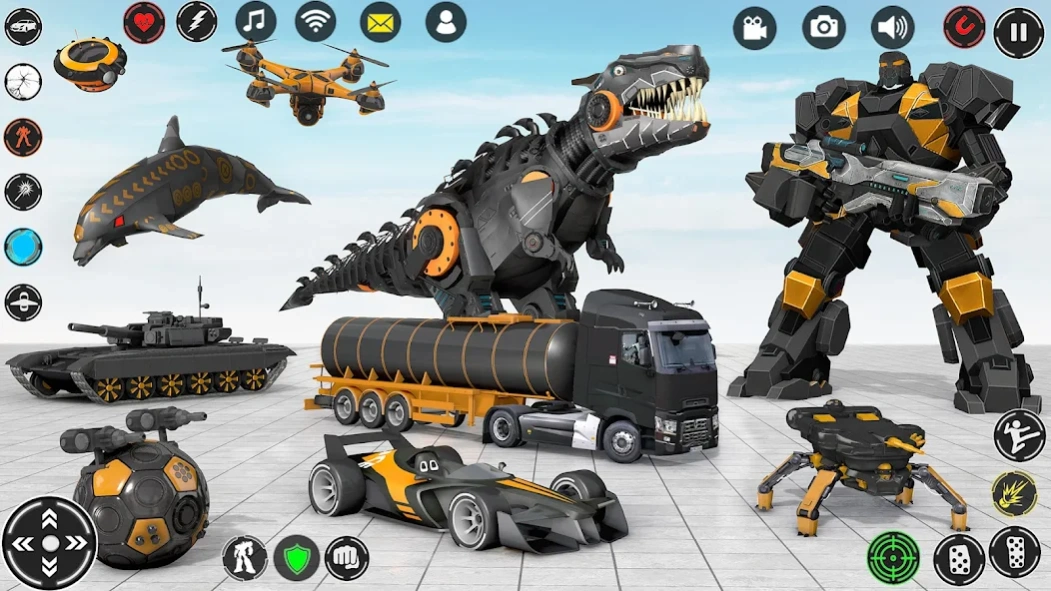 Dolphin Robot Transform Wars 5.2 Screenshot