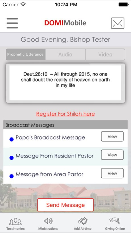 DOMIMobile 1.0.1 Screenshot