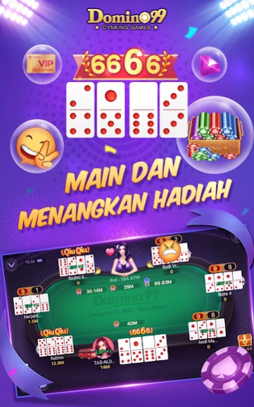 Domino Qiu Qiu Online: 99（QQ） 2.22.8.0 Screenshot