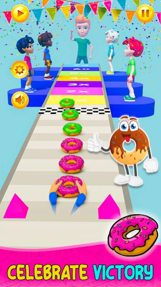 Donut Stack Maker: Donut Games 1.3 Screenshot