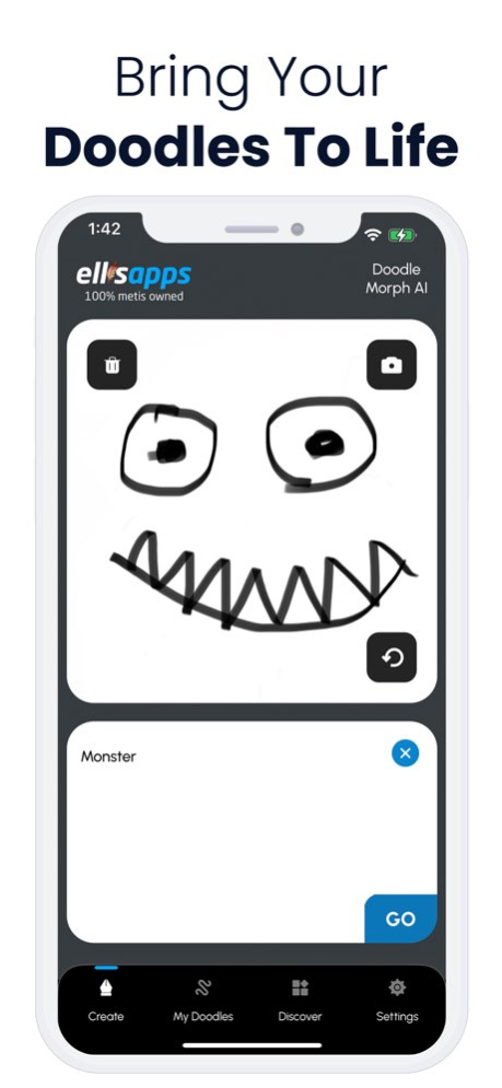 Doodle Morph: Draw AI Art 1.4 Screenshot