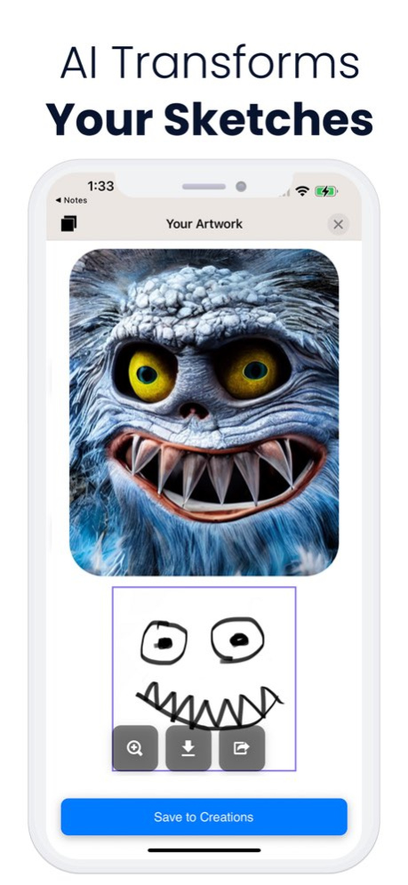 Doodle Morph: Draw AI Art 1.4 Screenshot