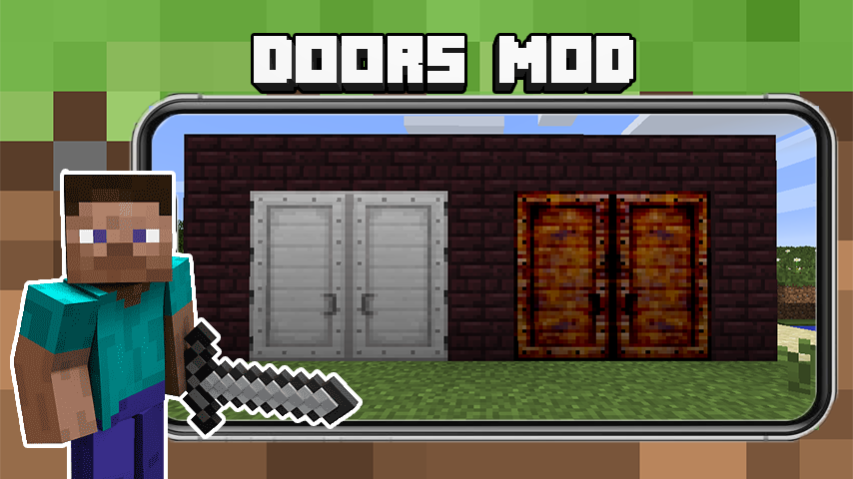 Doors Mod For Minecraft PE 1.4 Screenshot