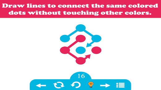 Dot Connection - Logic Challenging Mind Teaser Game 1.2 Screenshot