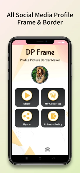 DP Frame Profile Pic Border 1.6 Screenshot