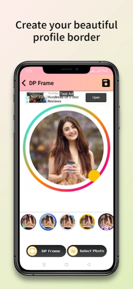 DP Frame Profile Pic Border 1.6 Screenshot