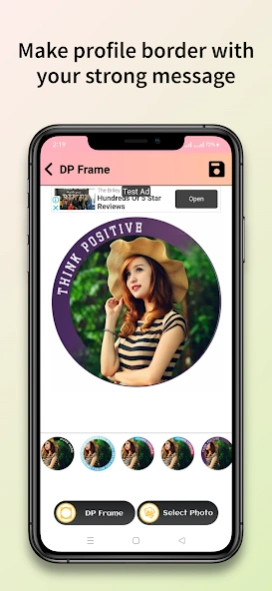 DP Frame Profile Pic Border 1.6 Screenshot