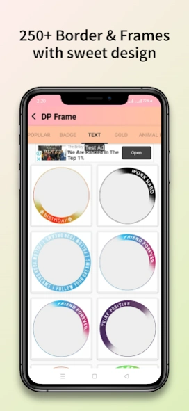 DP Frame Profile Pic Border 1.6 Screenshot