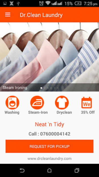 Dr.Clean Laundry 1.8 Screenshot