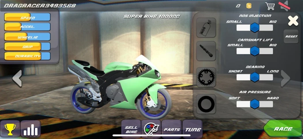 Drag bikes - Motorbike racing 8 Screenshot
