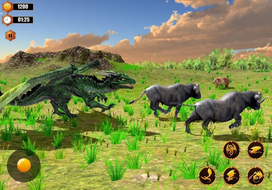 Dragon Family Simulator: Animal Family Games 1.0 Screenshot