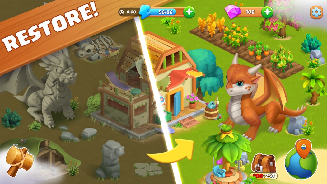 Dragon Farm: Island Adventure 1.0.77 Screenshot