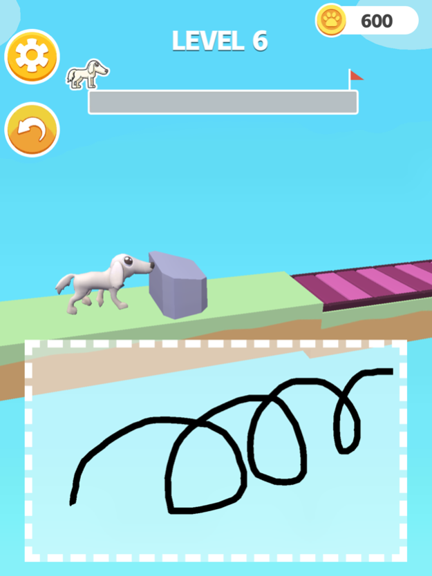 Draw Long Dog - To save games 1.2 Screenshot