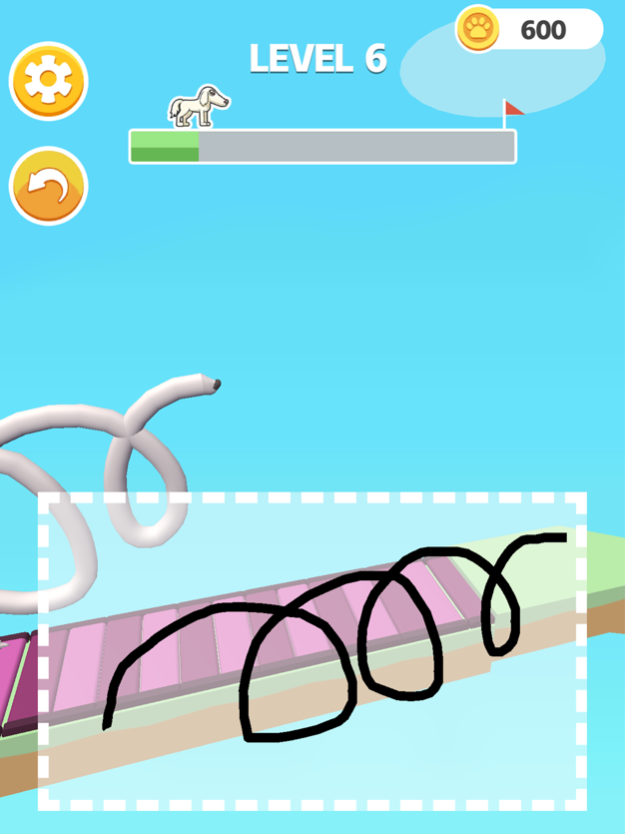 Draw Long Dog - To save games 1.2 Screenshot