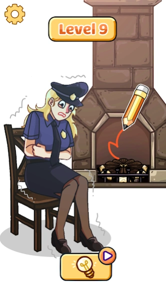 Draw Police Puzzle - Thief DOP 1.20 Screenshot