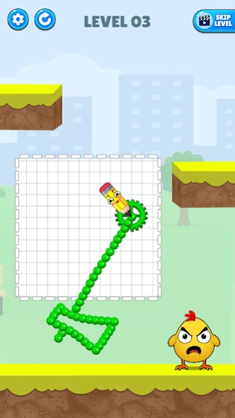 Draw to Break Angry Eggs  Screenshot