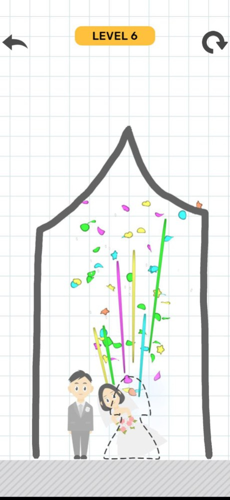 Drawing puzzle - Draw Line 0.4 Screenshot