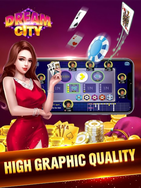 Dream City - Lucky 9, Color Game, Pusoy, Tongits 1.07 Screenshot