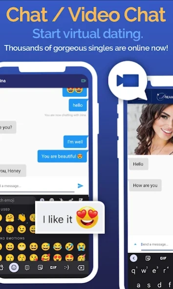 Dream Singles: Premier Dating  Screenshot