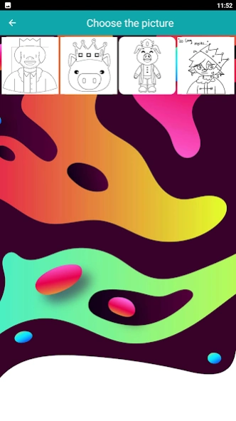 Dream SMP coloring book  Screenshot