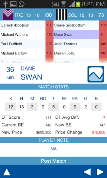 Dream-Stats Live AFL Scores 1.1.5 Thumbnails 4