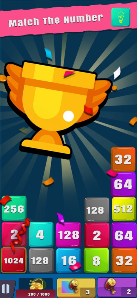 Drop the Number: Puzzle Merge 1.1.7 Screenshot